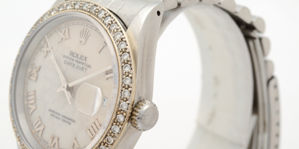 Rolex  Oyster Perpetual Datejust 1.00 CTW Diamond Watch