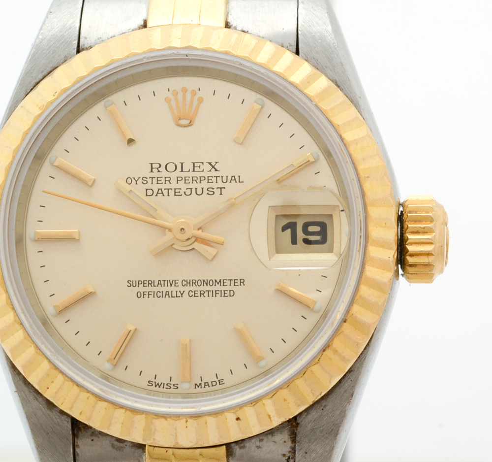 Rolex Two-Tone Oyster Perpetual Datejust Watch