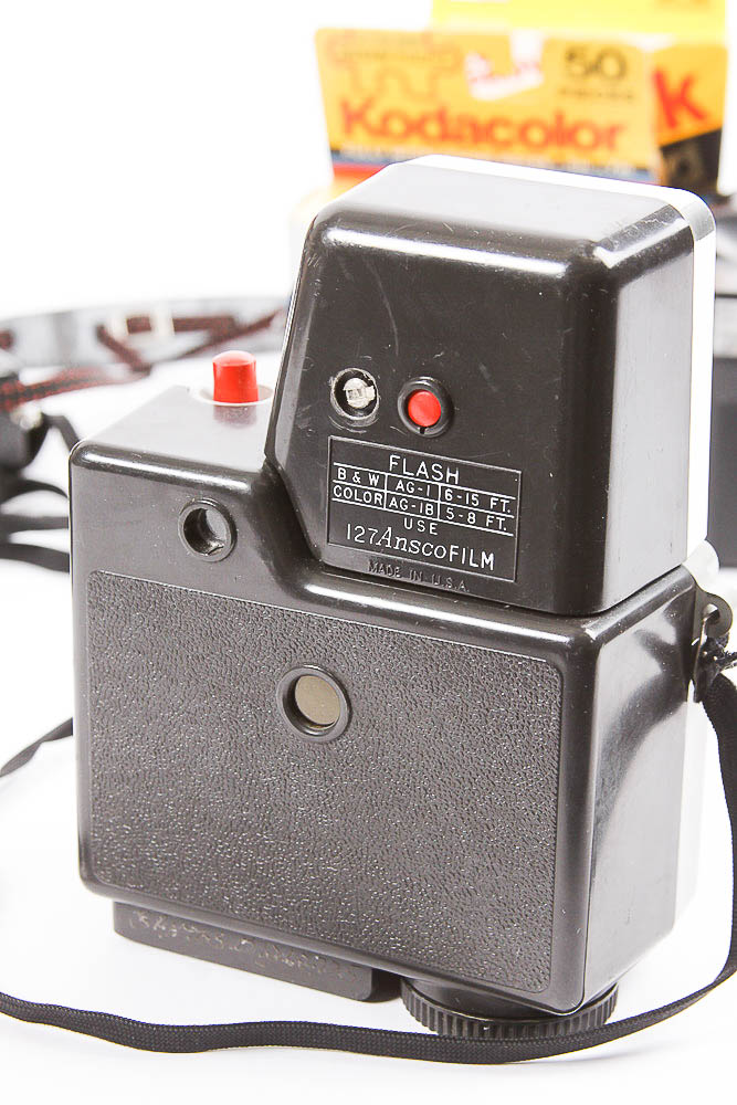 Vintage Cameras Including Pentax iQ Zoom 105-R Outfit