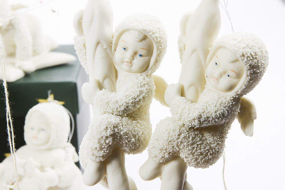 Department 56 "Snow Babies" Holiday Ornaments