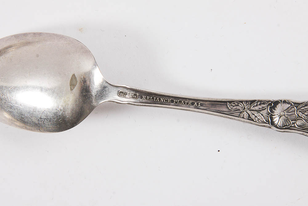 Reed & Barton and Wallace, and Other Silver Plate Tableware