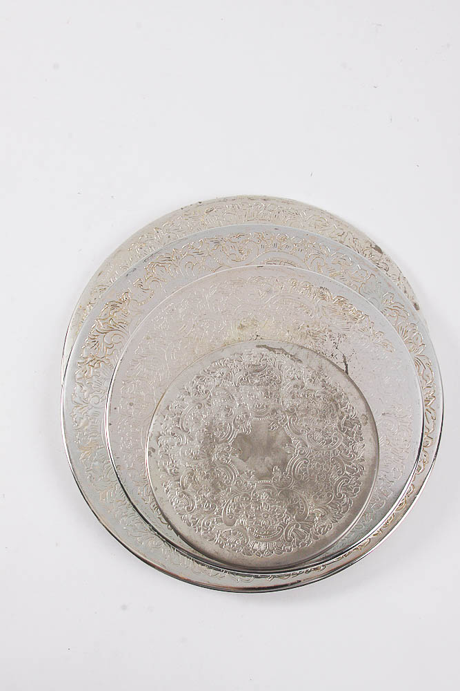 Reed & Barton and Wallace, and Other Silver Plate Tableware