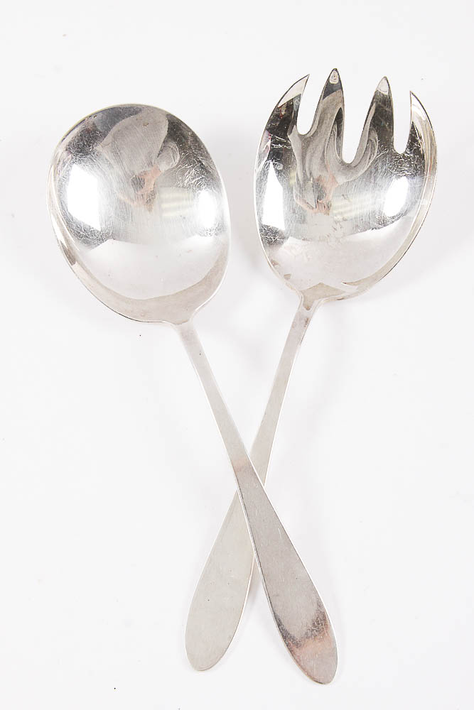 Reed & Barton and Wallace, and Other Silver Plate Tableware