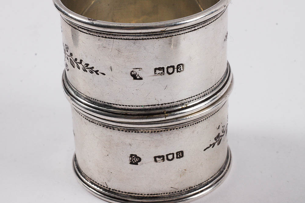 Assorted English Silver and Silver Plate Tableware