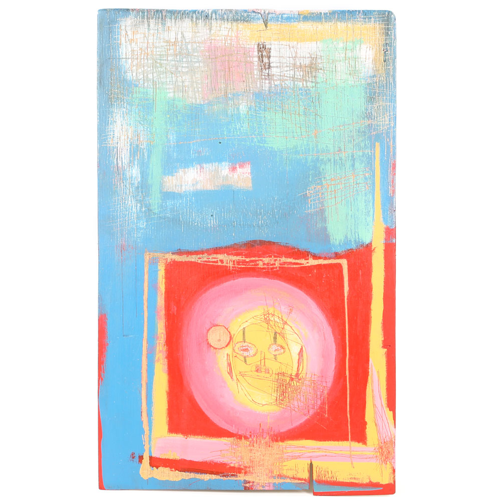 Philip Stanfield Mixed Media on Board "NAHLA II"