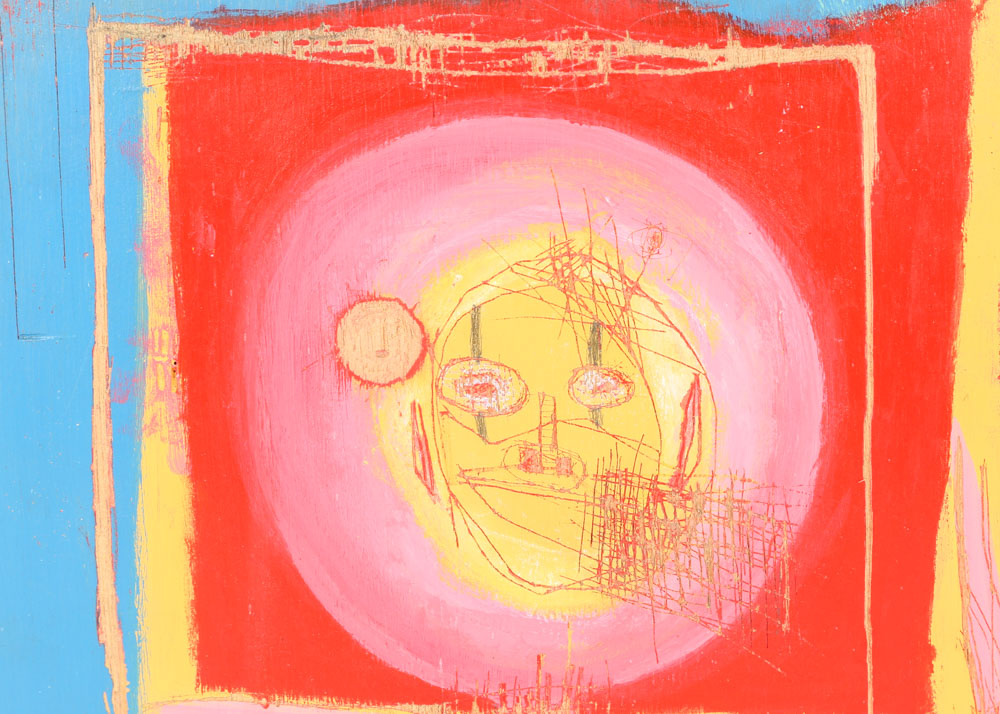 Philip Stanfield Mixed Media on Board "NAHLA II"