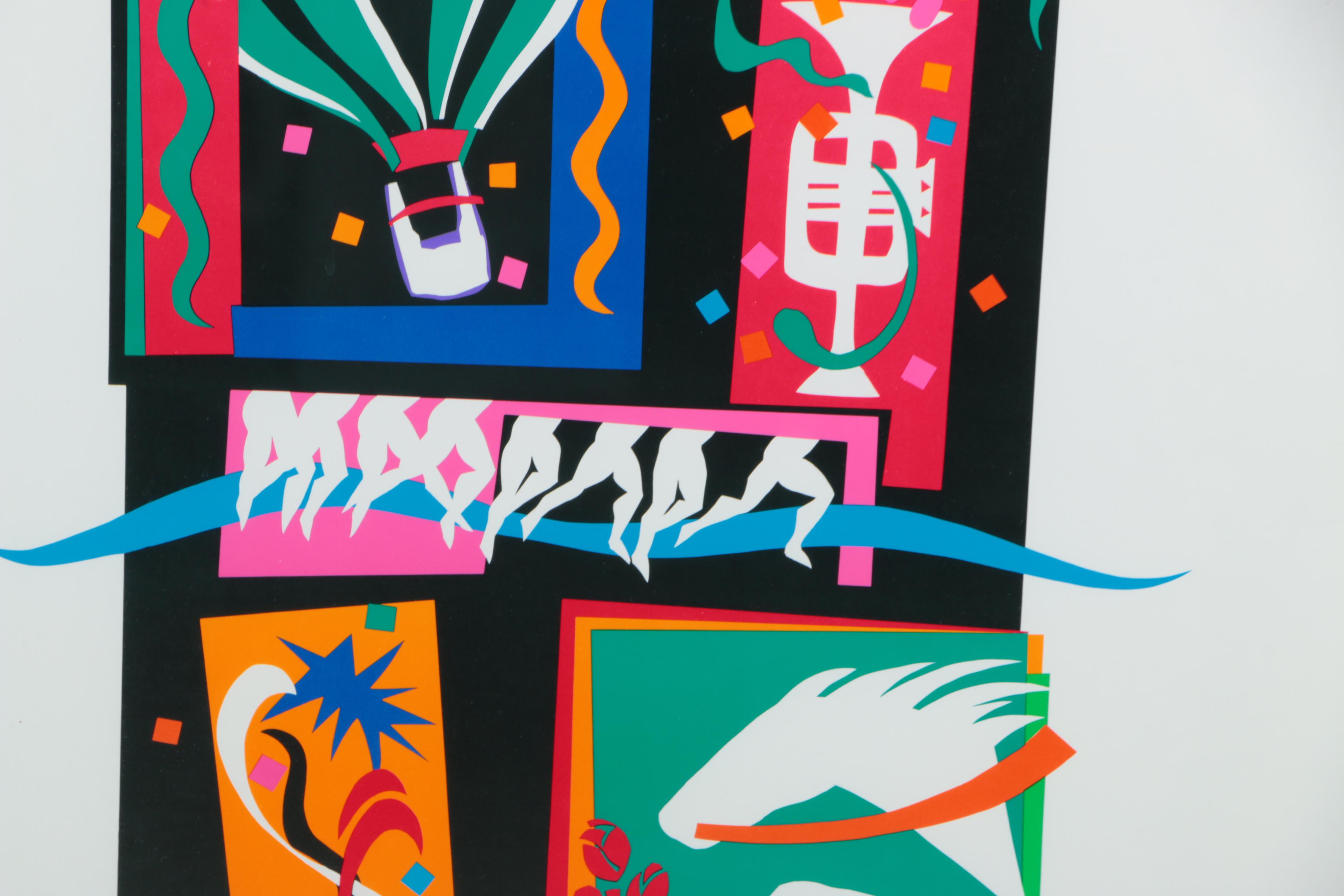 Vintage Kentucky Derby Festival Posters on Paper