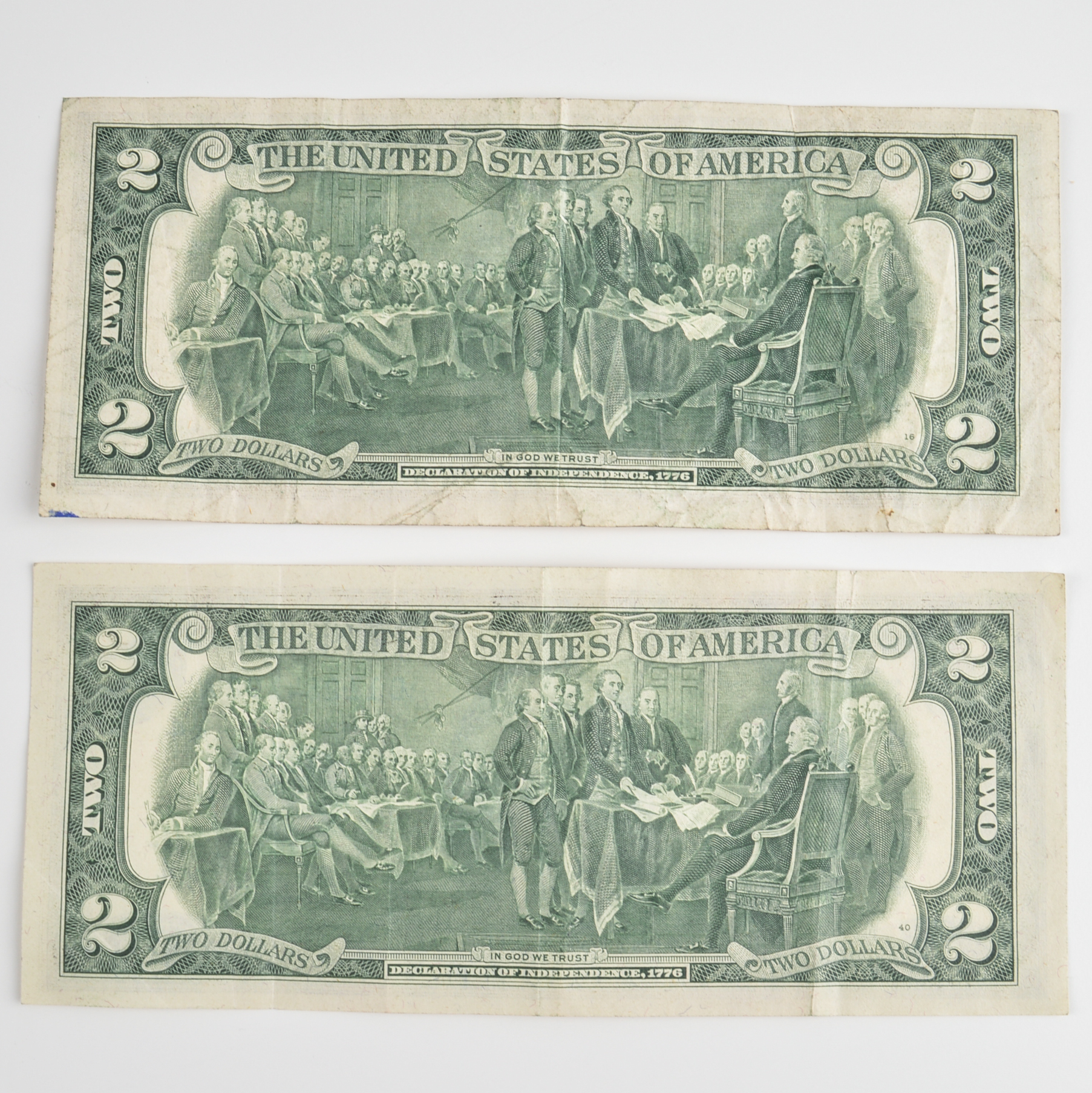 United States Coins and Currency Circa 1970s