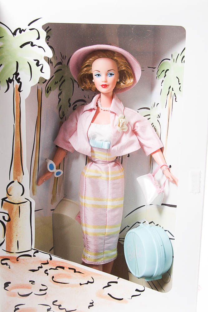 Assortment of Barbies including "Evening Flame"