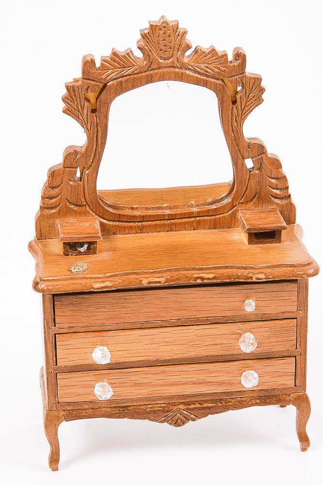 Large Grouping of Dollhouse Furniture