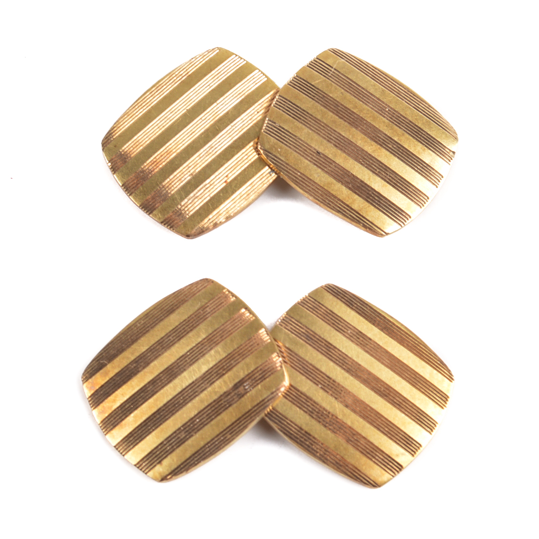 Vintage 14K Yellow Gold Cufflinks