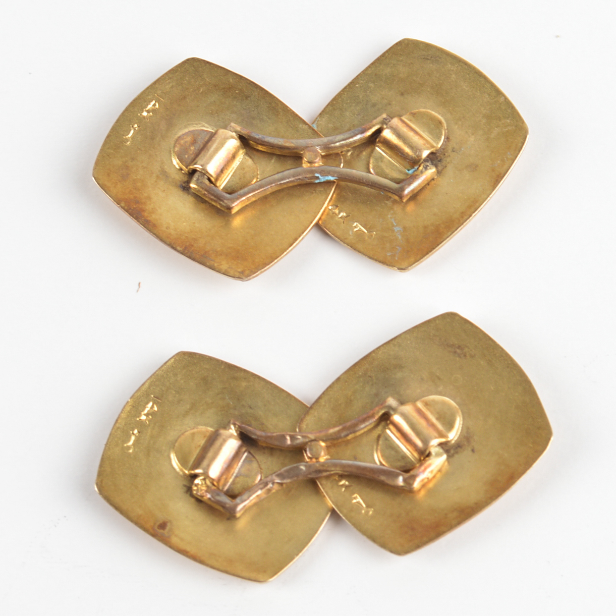 Vintage 14K Yellow Gold Cufflinks