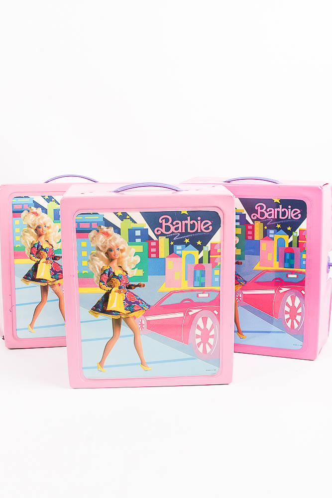 Vintage Barbie Dolls and Cases