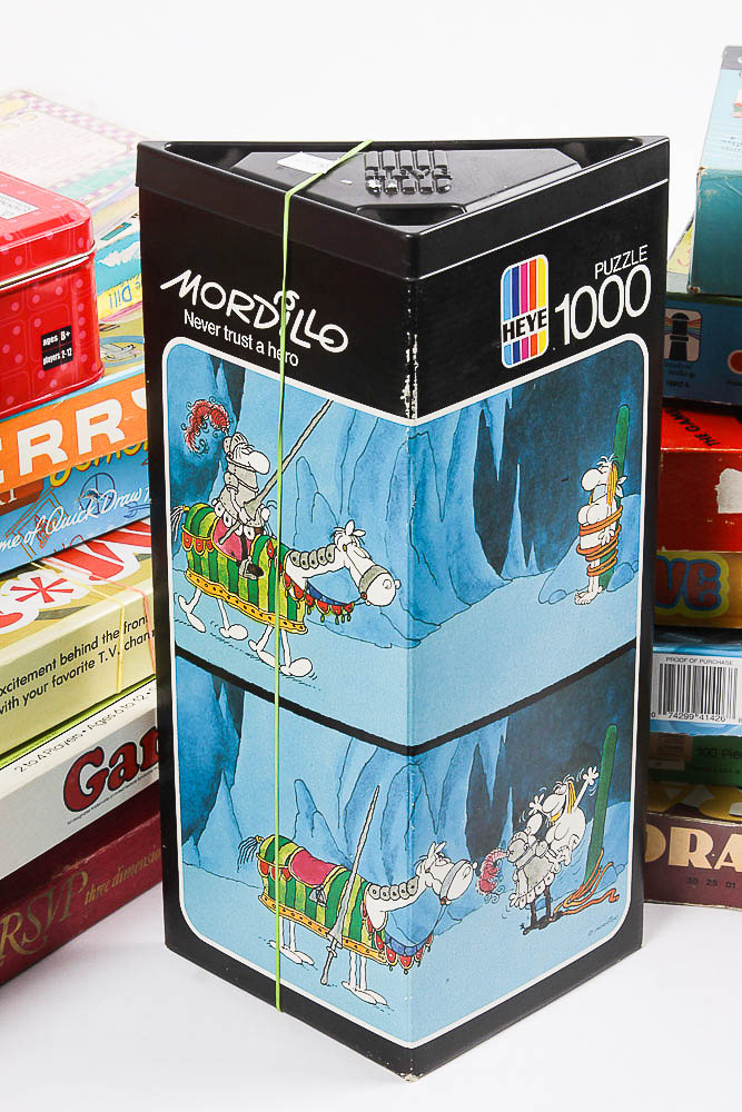 Collection of Board Games and Puzzles