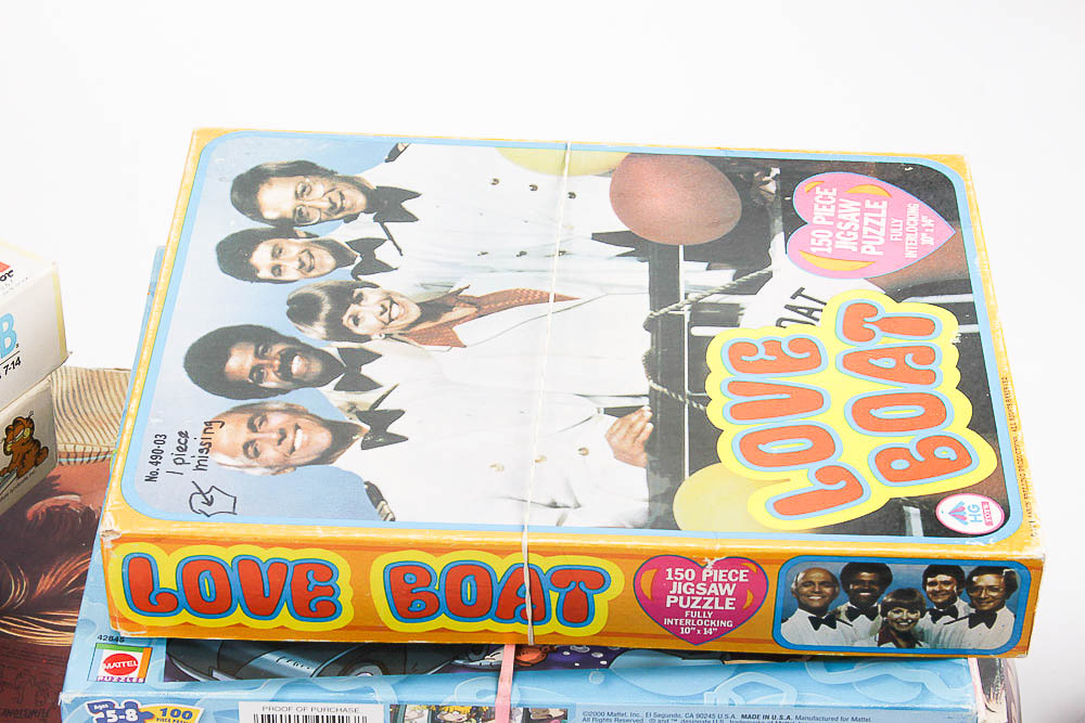 Collection of Board Games and Puzzles