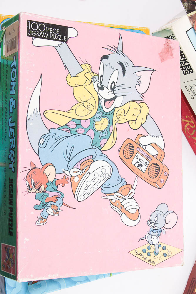 Collection of Board Games and Puzzles