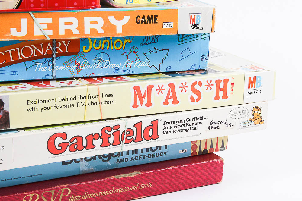 Collection of Board Games and Puzzles