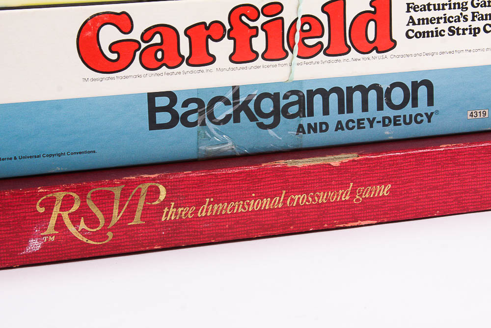 Collection of Board Games and Puzzles