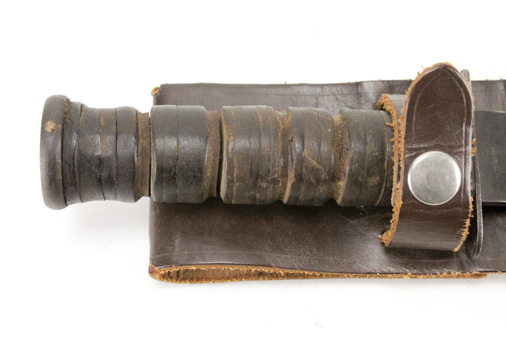 Vintage Ka-Bar Military Knife with Sheath