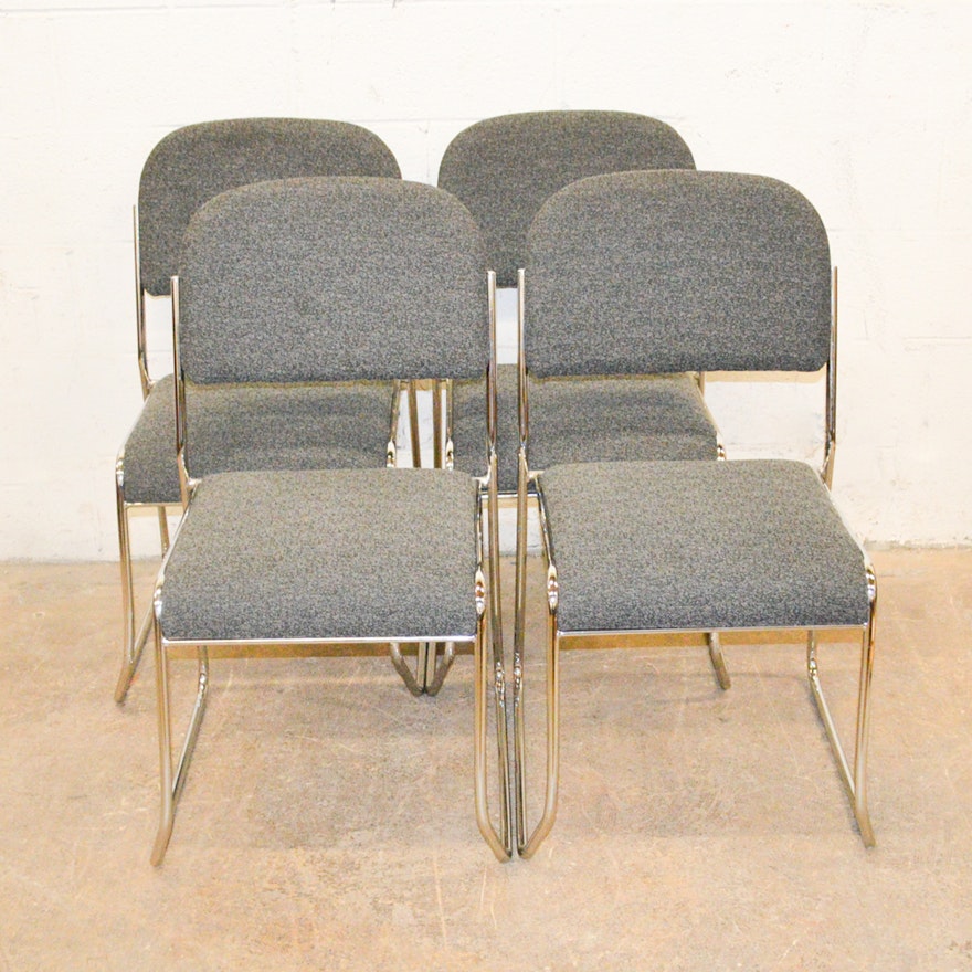 Set of Contemporary Dining Chairs by Swinton Avenue Trading