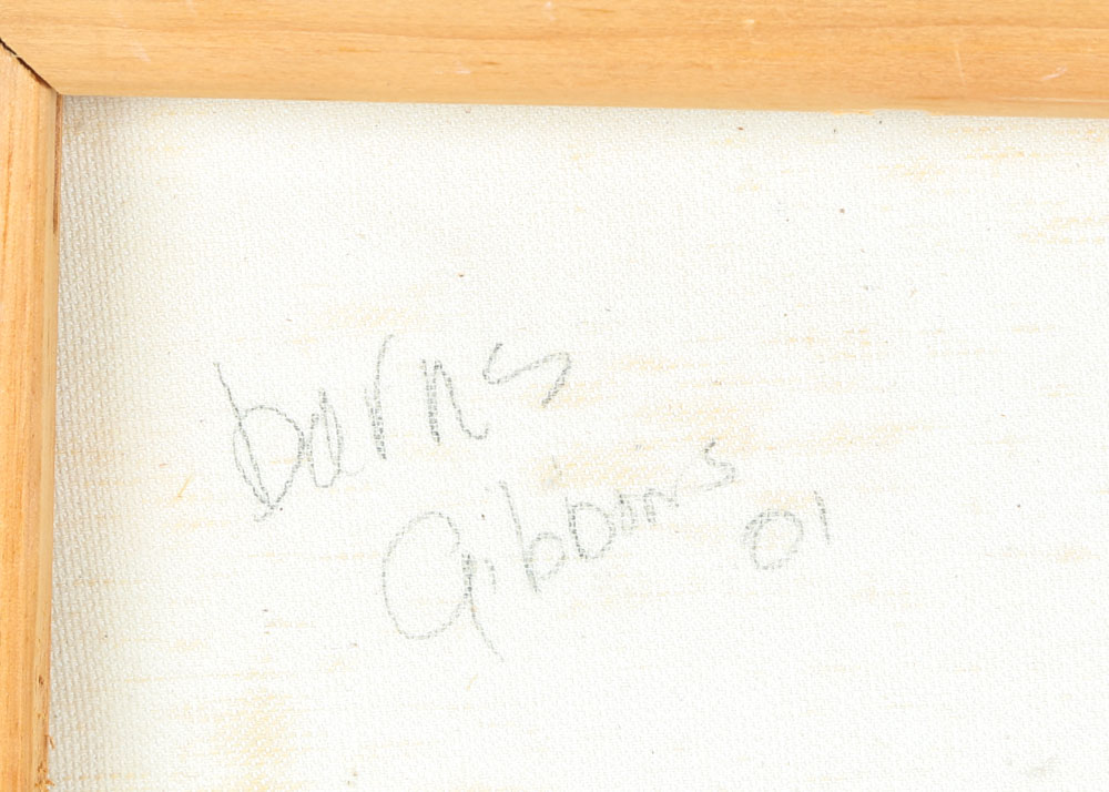 Mike Gibbons Oil Painting on Canvas "Barns"