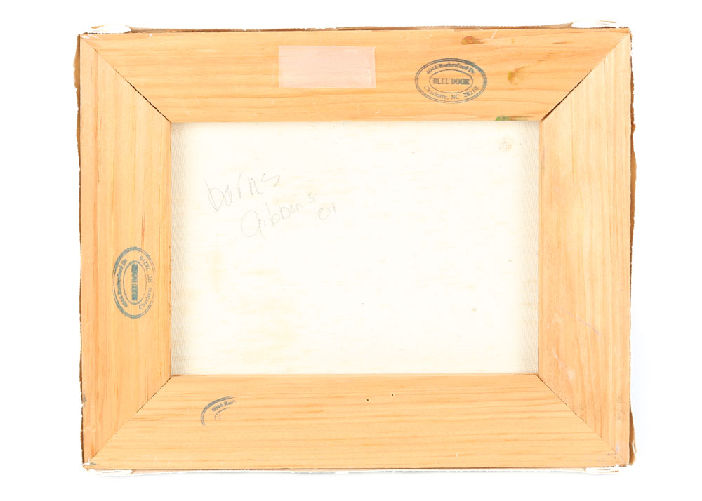 Mike Gibbons Oil Painting on Canvas "Barns"