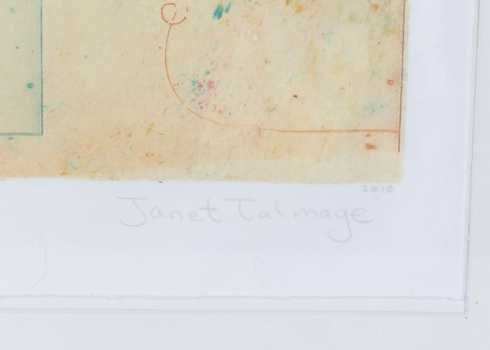 Janet Talmage Limited Edition Etching "Folly Dollies"