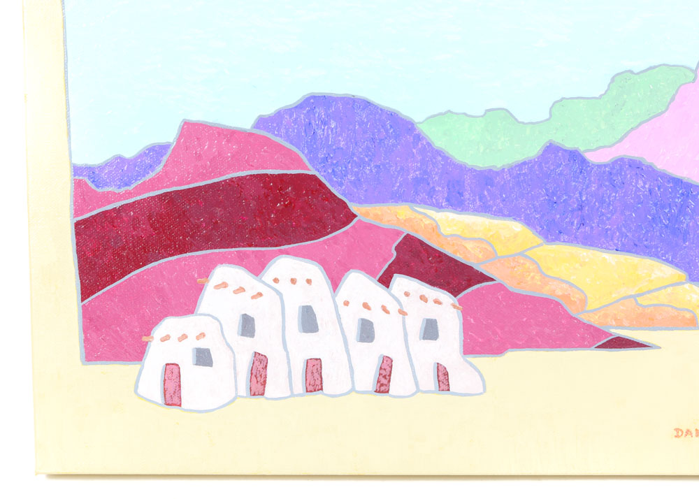 Dan O'Neill Oil Painting on Canvas