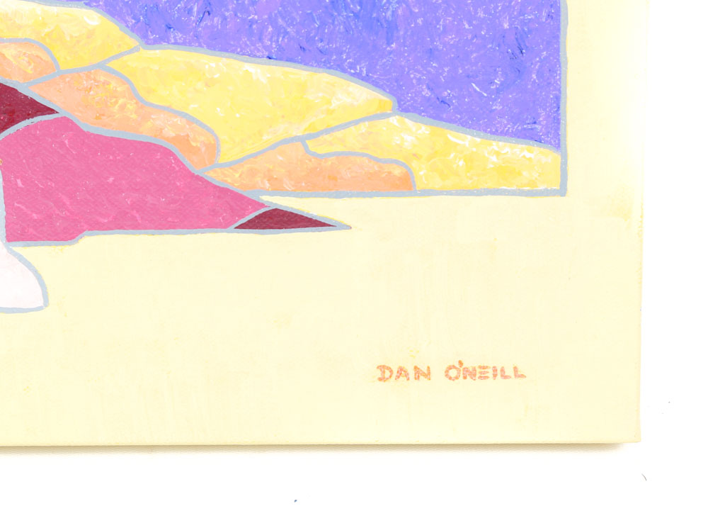 Dan O'Neill Oil Painting on Canvas