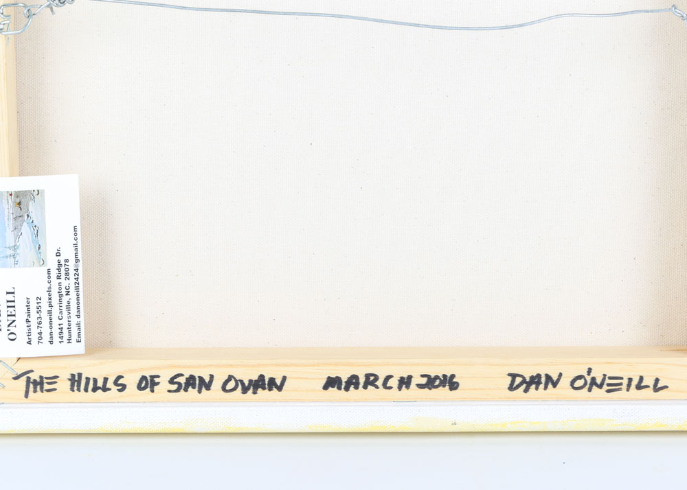 Dan O'Neill Oil Painting on Canvas