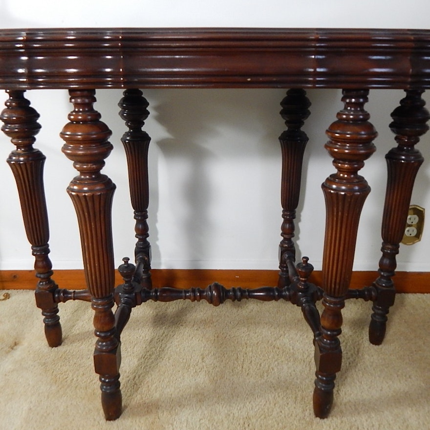 Cherry Oval Parlor Table