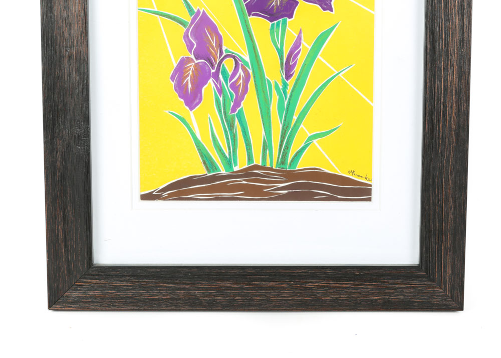 Martha Rucker Mixed Media Collage "In the Sun"