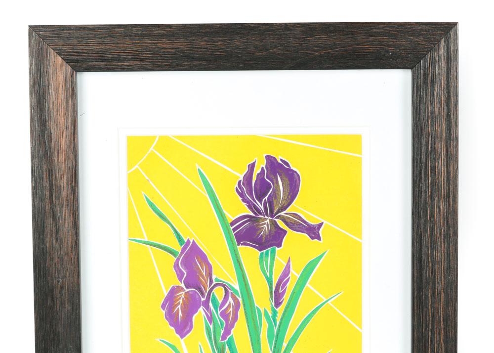 Martha Rucker Mixed Media Collage "In the Sun"