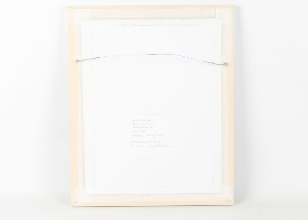 Erin Ryan Monotype "Woman Alright"