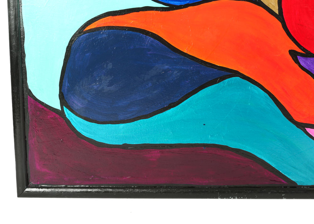 Kristen Winger Acrylic Painting on Canvas