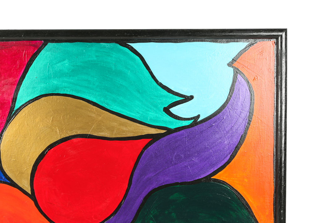 Kristen Winger Acrylic Painting on Canvas