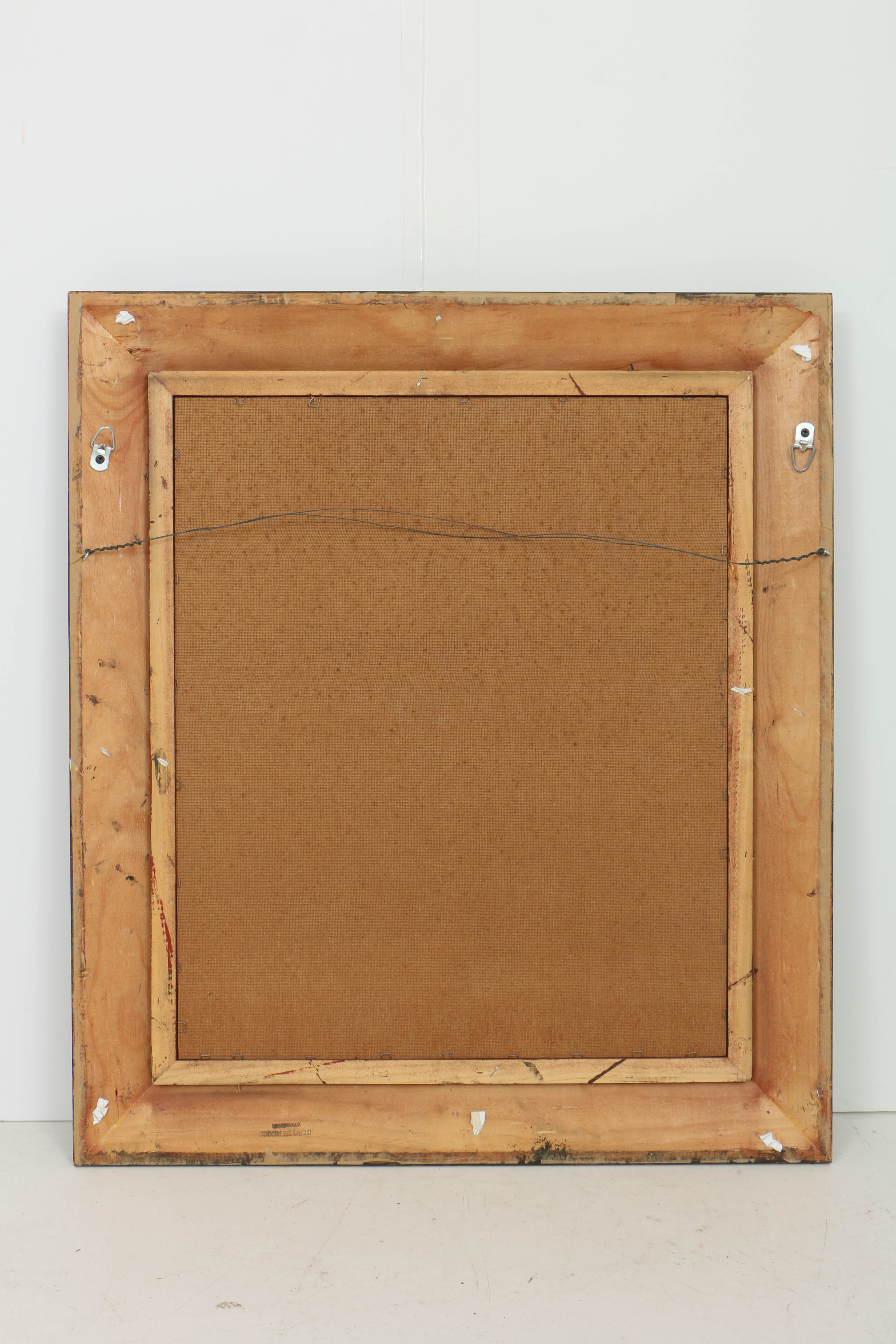 Talmadge Davis Oil Portrait on Board "Kituwa Man"