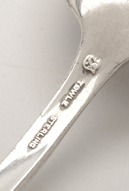 Towle Sterling Silver "Rambler Rose" Baby Flatware