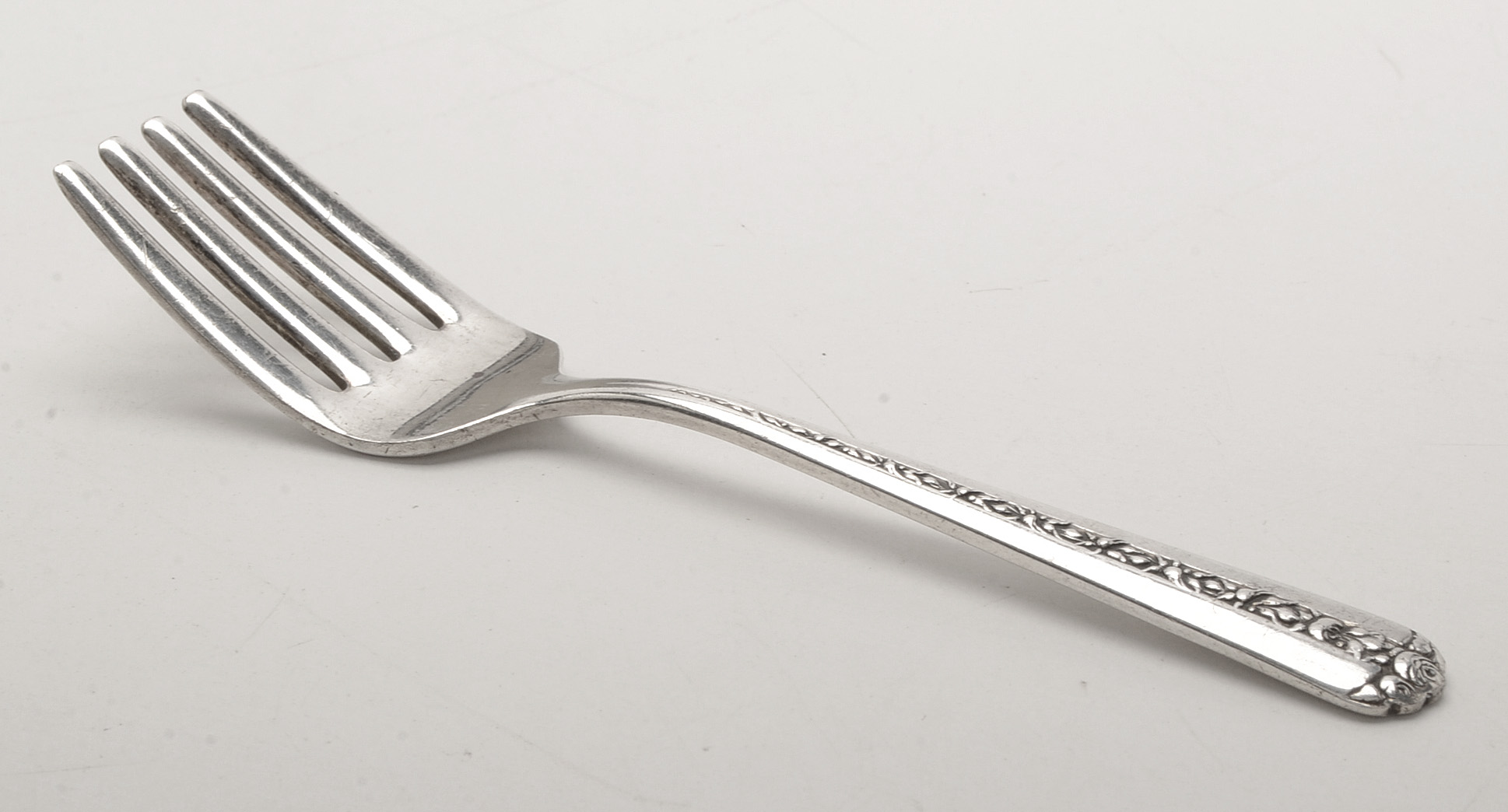 Towle Sterling Silver "Rambler Rose" Baby Flatware