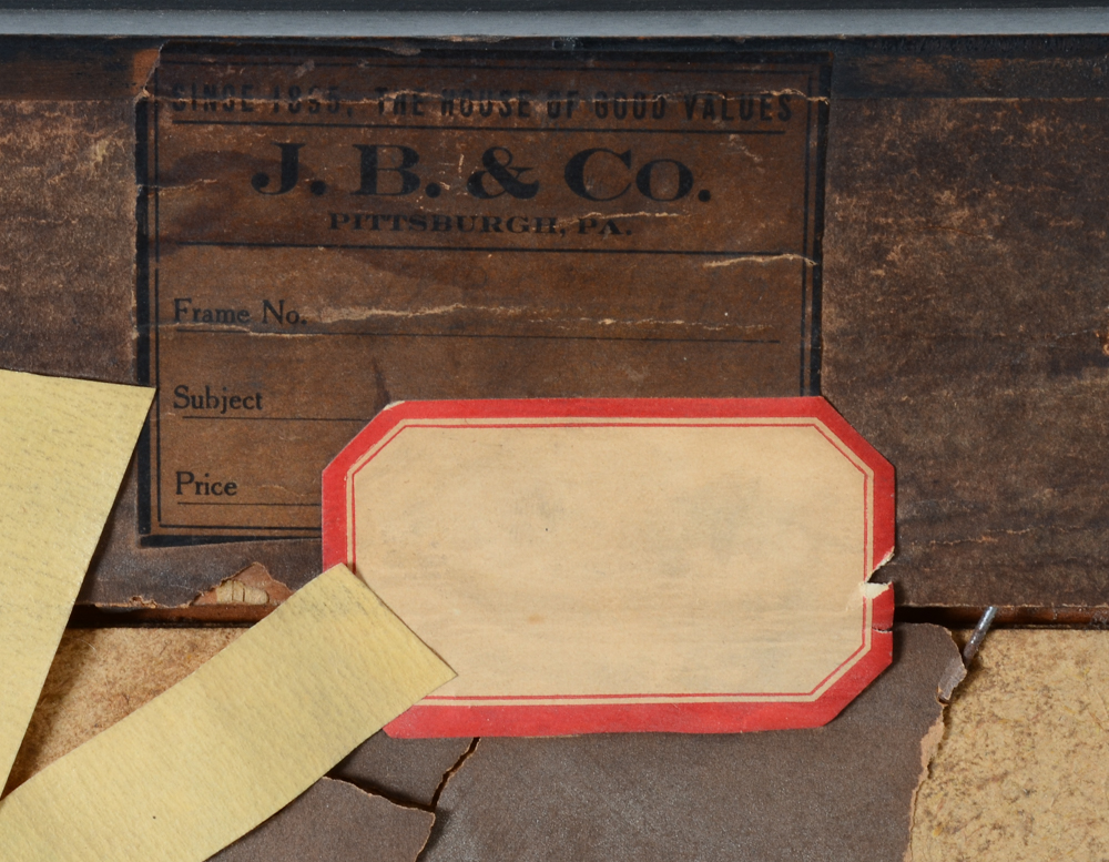 Circa 1885 Giacomo Brogi Panoramic Carbon Print "The Forum Temple Ruins, Rome"