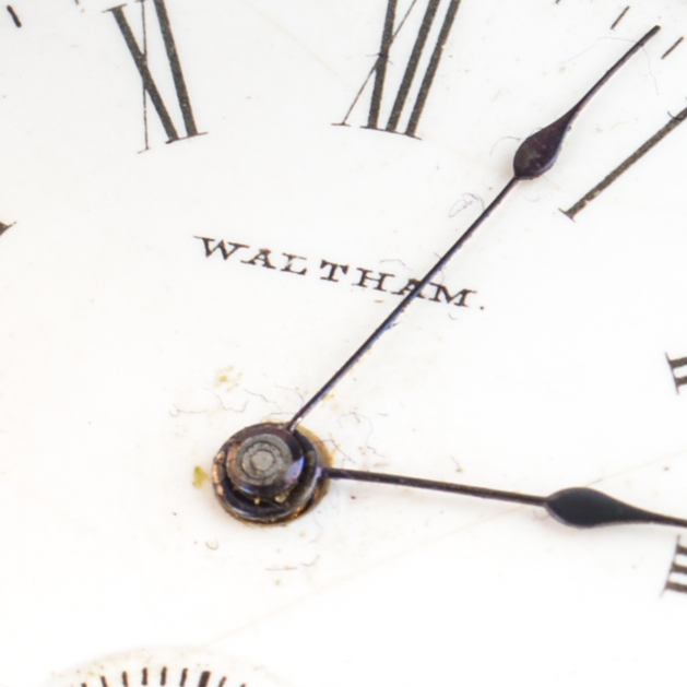 Antique Waltham 10K Yellow Gold Hunting Case Pocket Watch