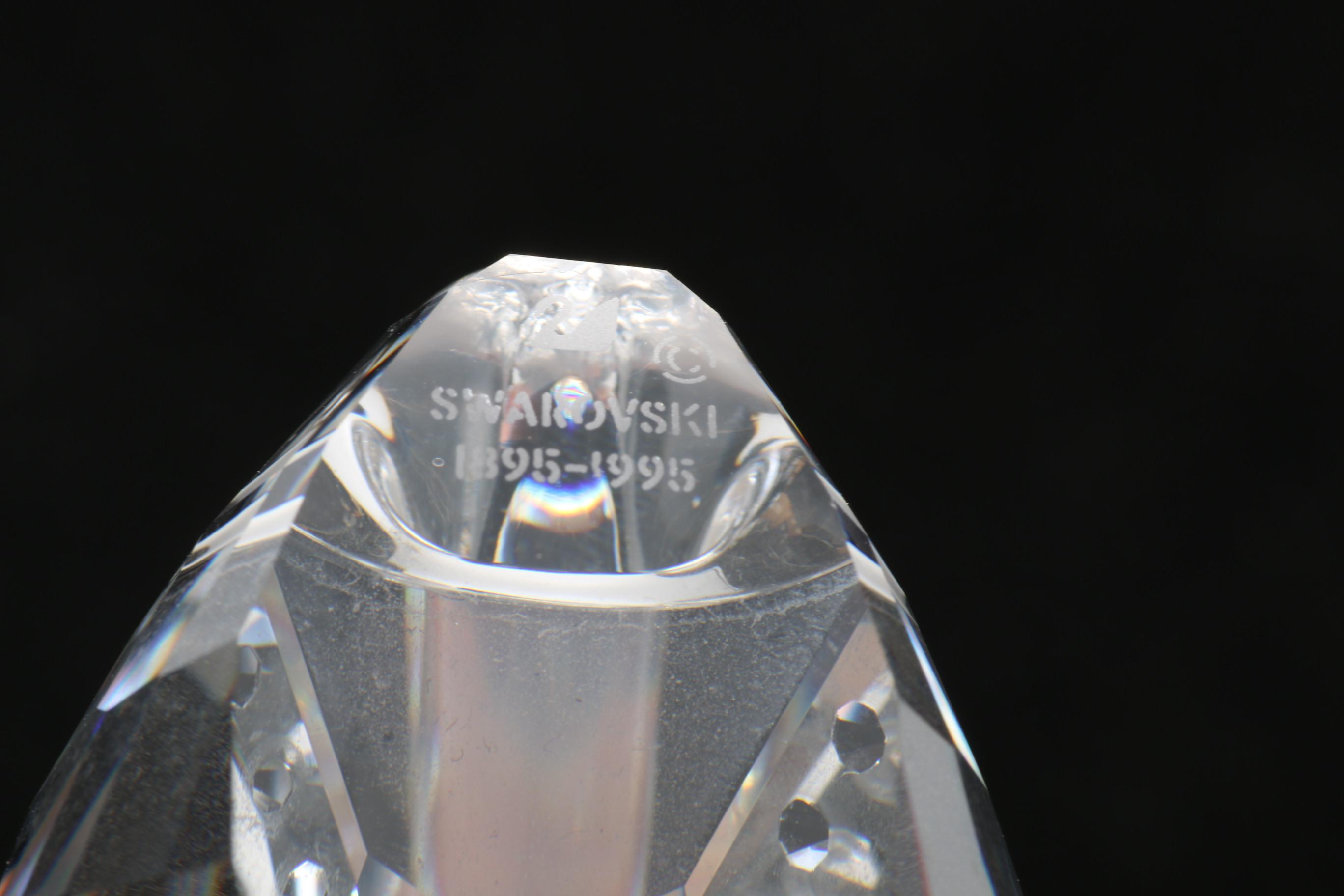 Collection of Miniature Crystal Figurines Featuring Swarovski and Hadeland