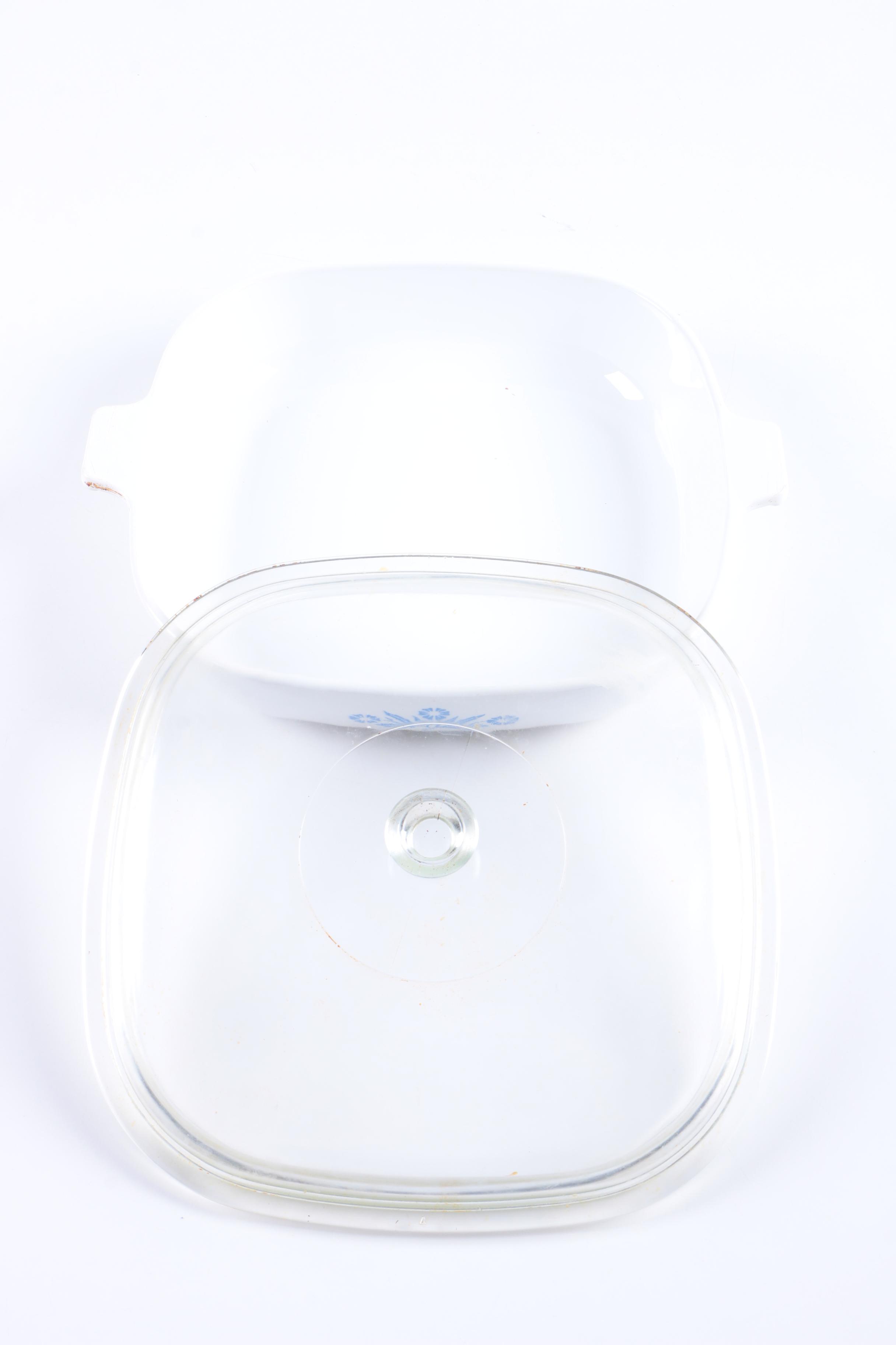 Corningware "Cornflower Blue" Cook and Serveware