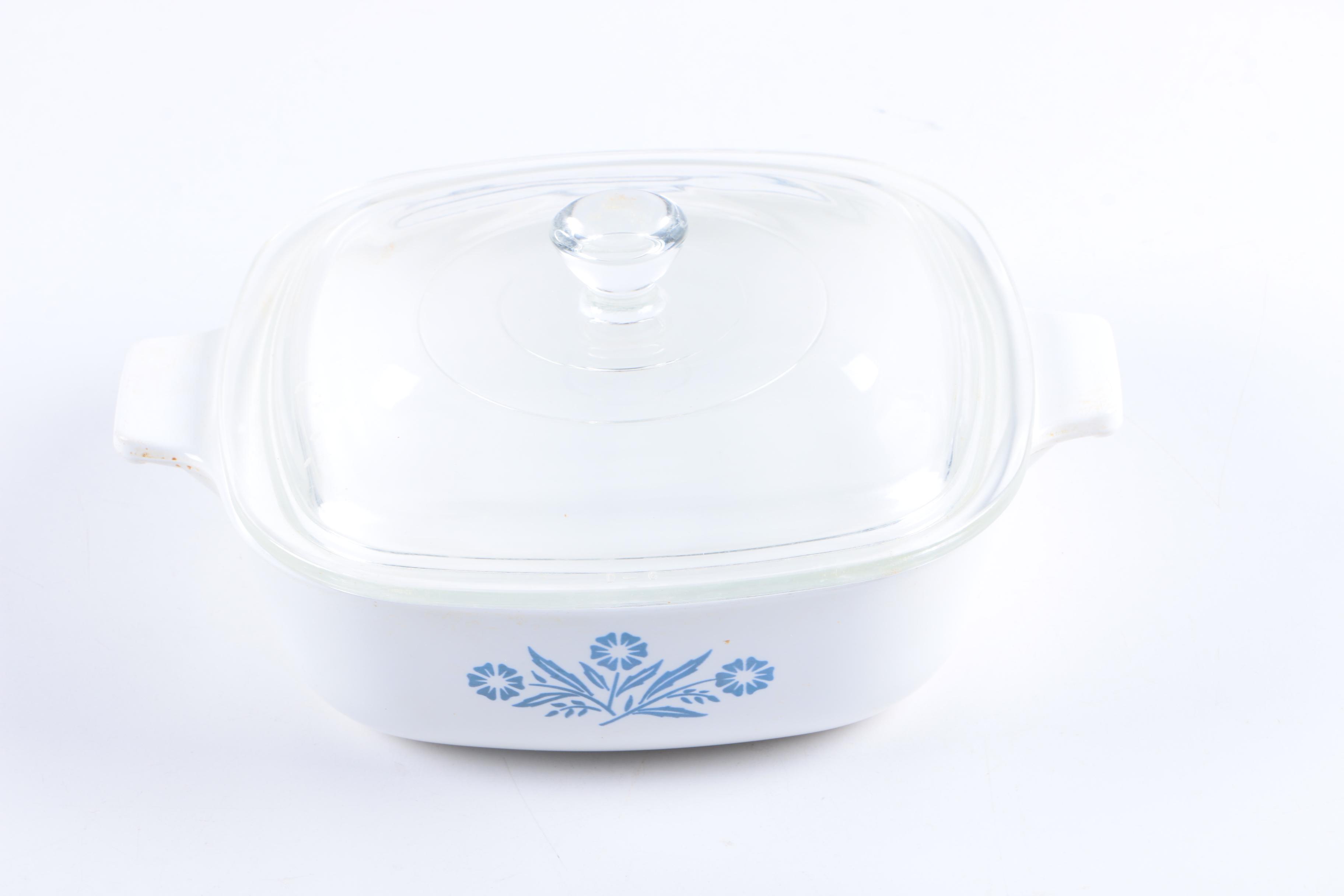 Corningware "Cornflower Blue" Cook and Serveware