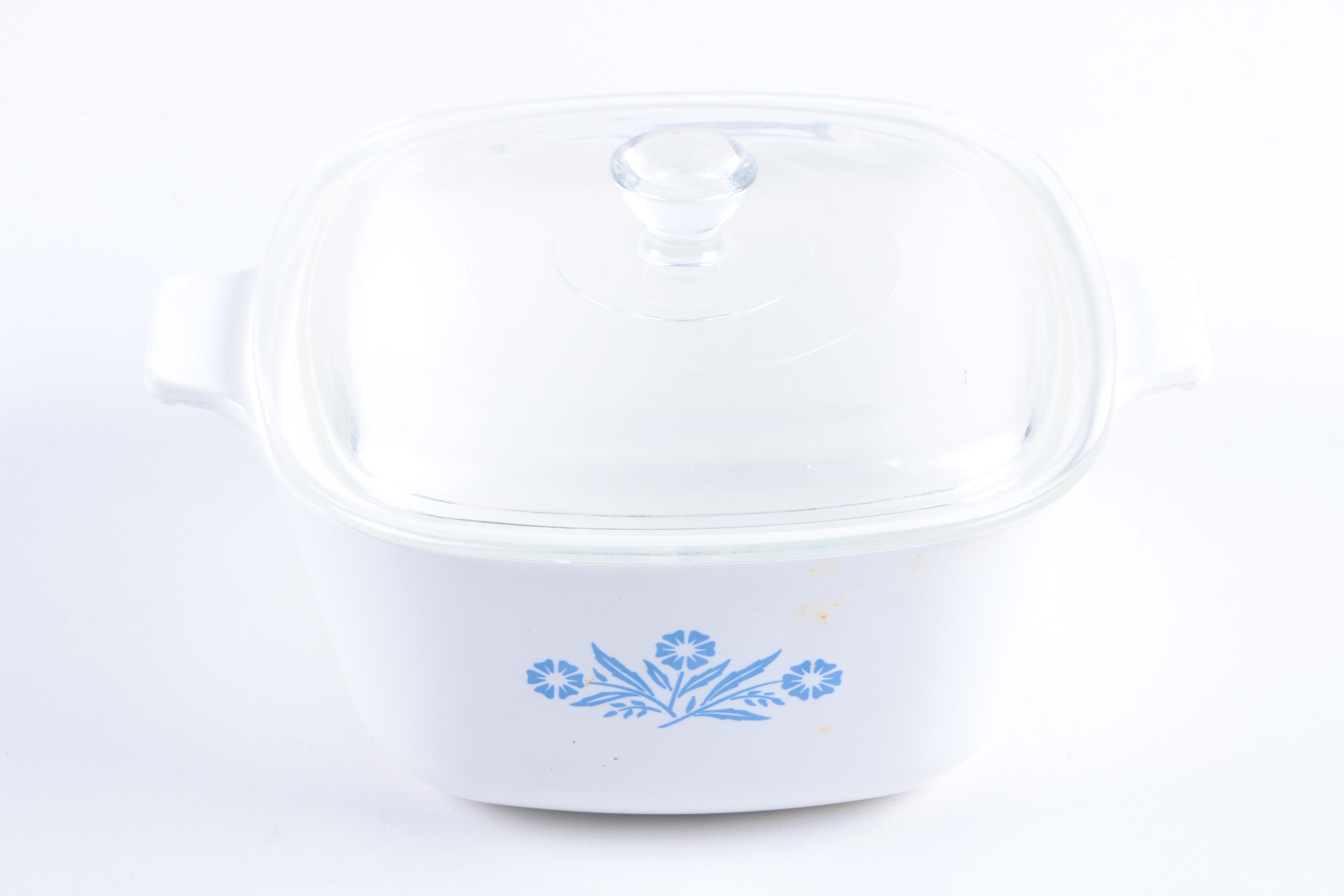 Corningware "Cornflower Blue" Cook and Serveware