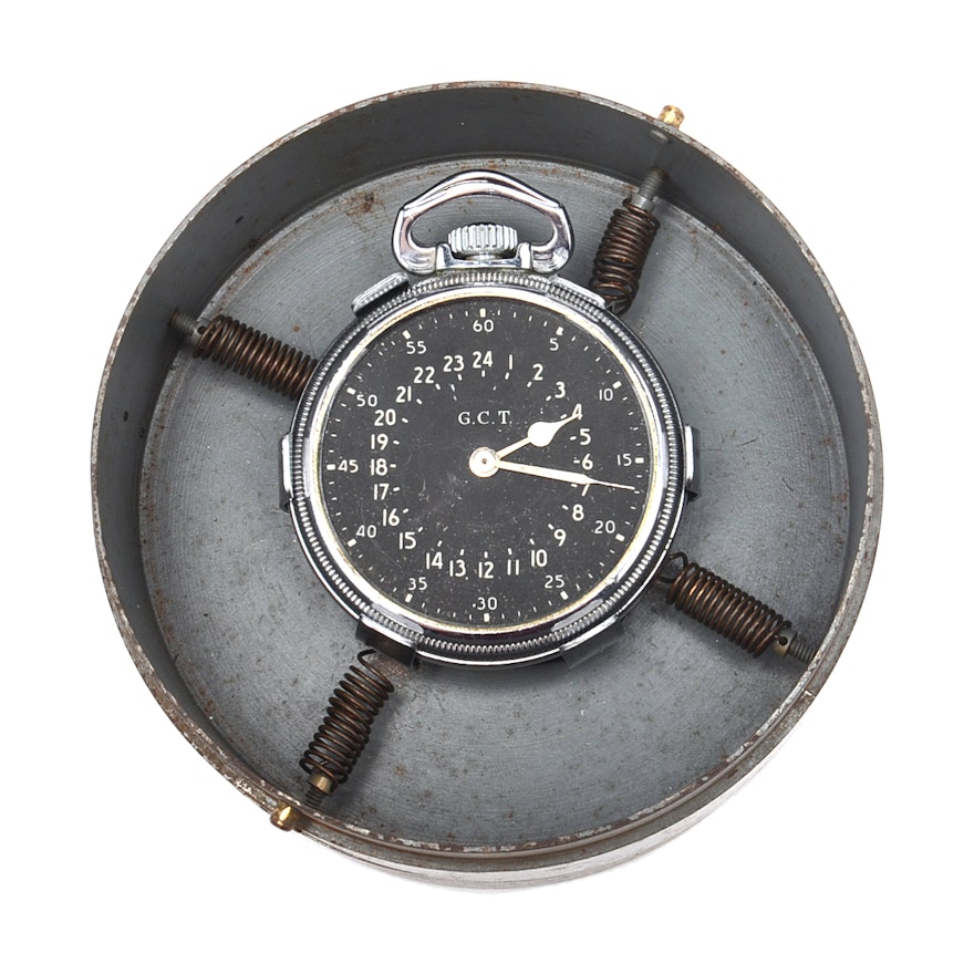 WWII Hamilton Navigation Pocket Watch with