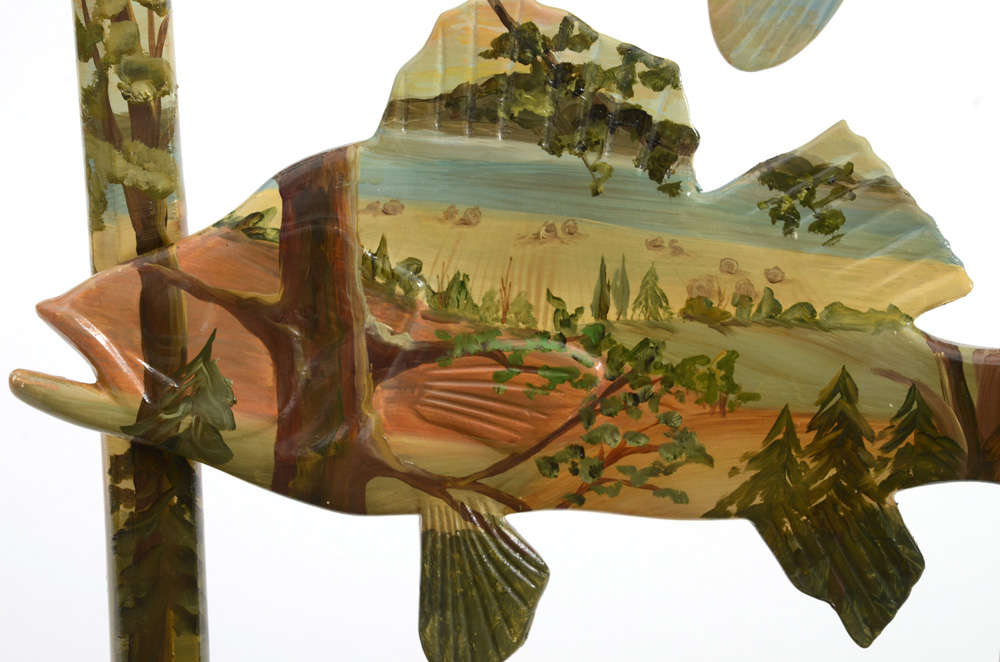 MacKenzie-Childs Forest Fish Chairs