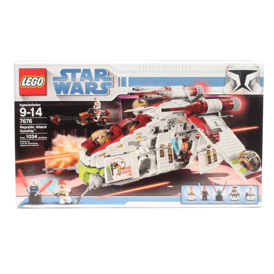 Lego "Star Wars" 7676 Republic Attack Gunship