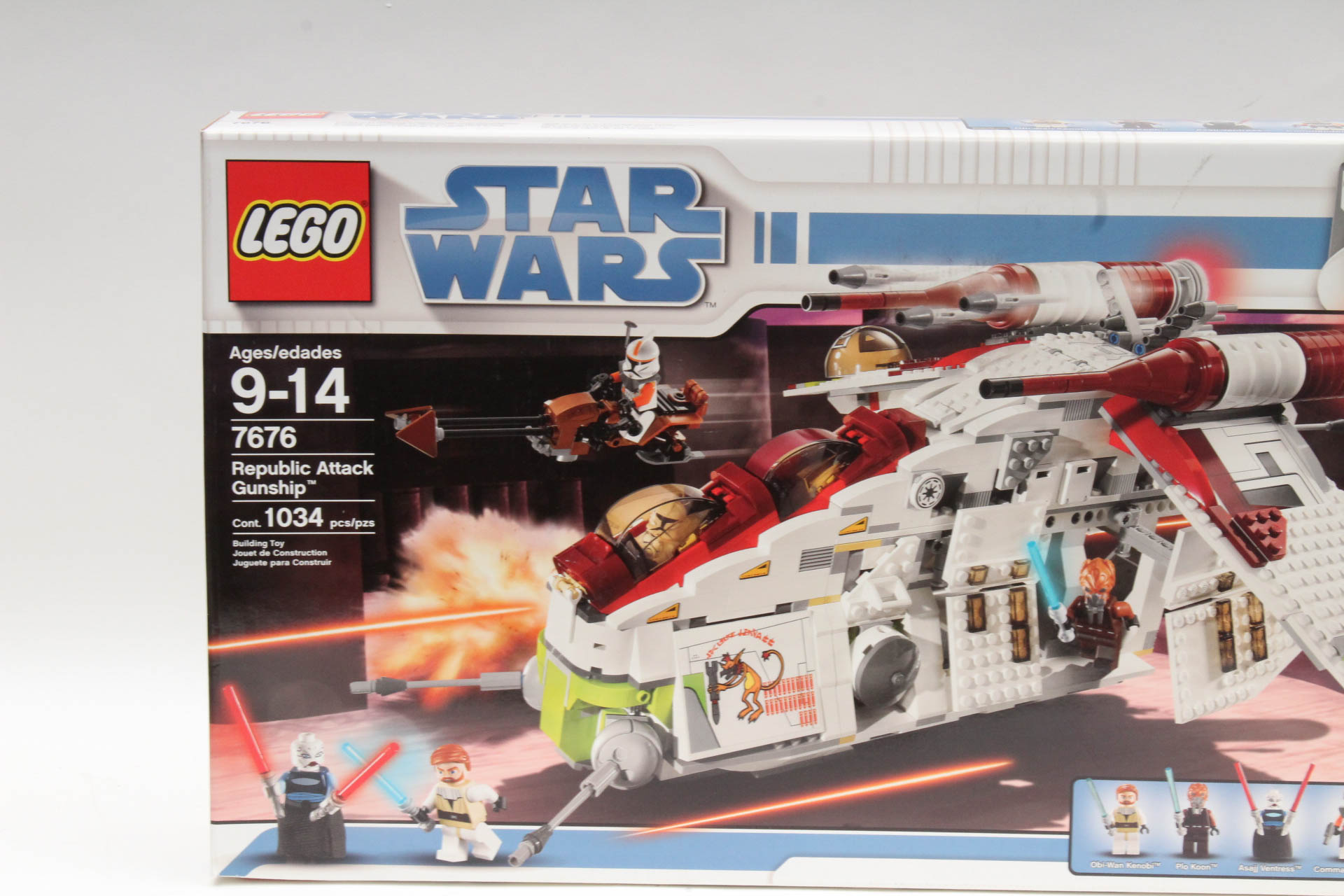Lego "Star Wars" 7676 Republic Attack Gunship