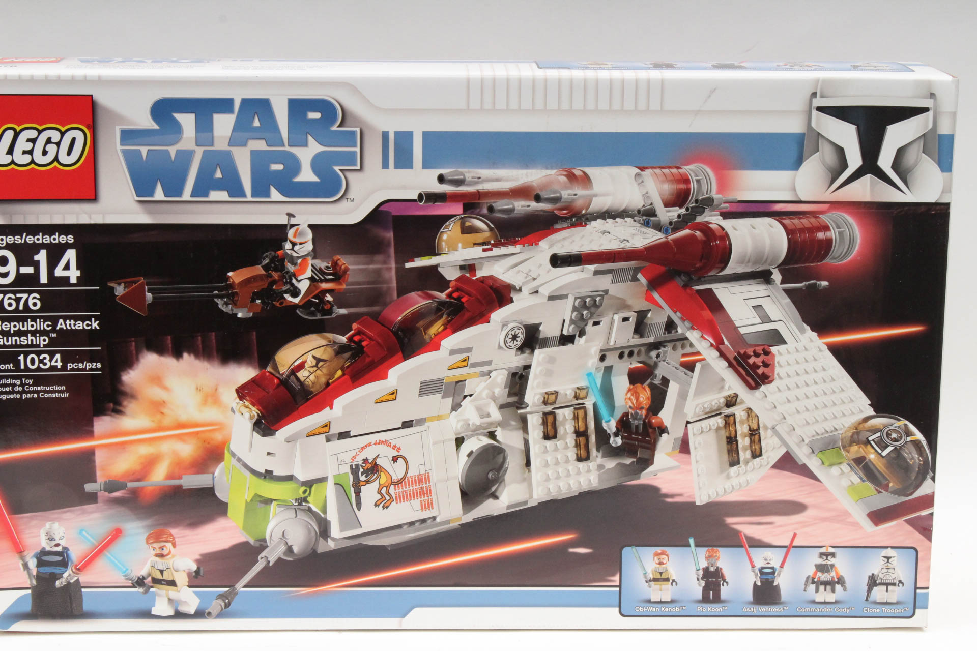 Lego "Star Wars" 7676 Republic Attack Gunship